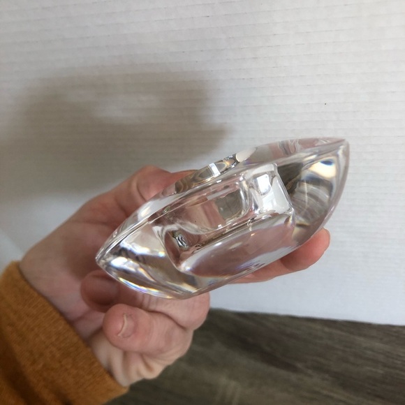 Orrefors Heart-Shaped Crystal Votive Holder - Picture 13 of 13